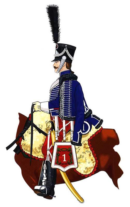 изображение - 1-й гусарский полк армии Наполеона 1-й гусарский полк армии Наполеона