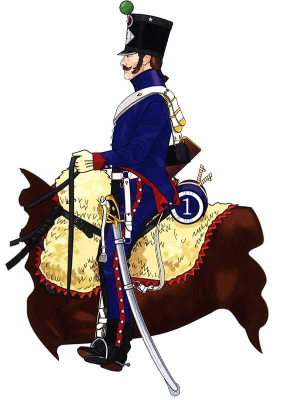 изображение - 1-й гусарский полк армии Наполеона 1-й гусарский полк армии Наполеона