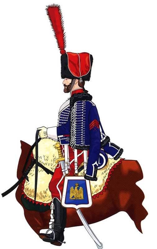 изображение - 1-й гусарский полк армии Наполеона 1-й гусарский полк армии Наполеона