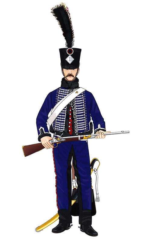 изображение - 1-й гусарский полк армии Наполеона 1-й гусарский полк армии Наполеона