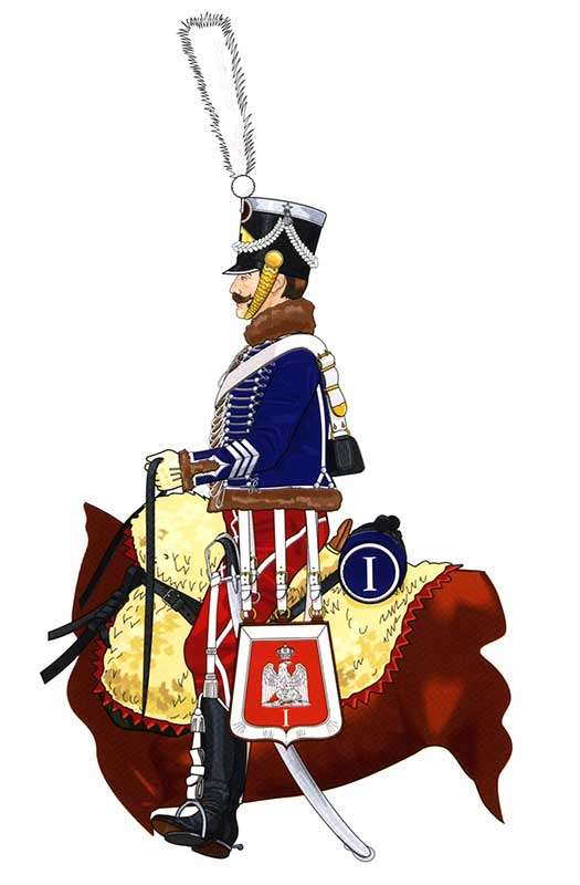 изображение - 1-й гусарский полк армии Наполеона 1-й гусарский полк армии Наполеона