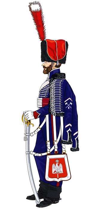 изображение - 1-й гусарский полк армии Наполеона 1-й гусарский полк армии Наполеона