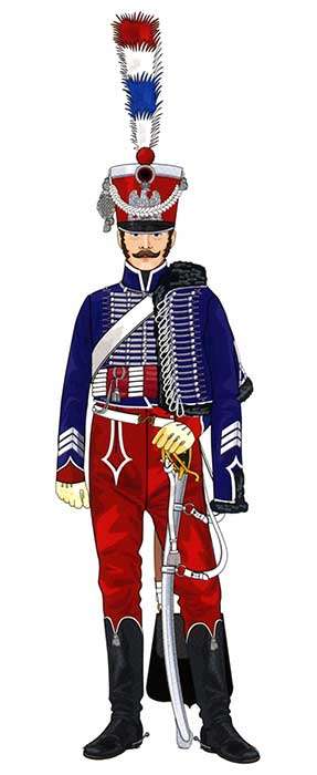 изображение - 1-й гусарский полк армии Наполеона 1-й гусарский полк армии Наполеона