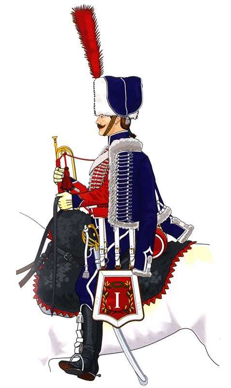 изображение - униформа музыкантов 1-го гусарского полка французской армии униформа музыкантов 1-го гусарского полка французской армии