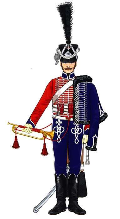 изображение - униформа музыкантов 1-го гусарского полка французской армии униформа музыкантов 1-го гусарского полка французской армии