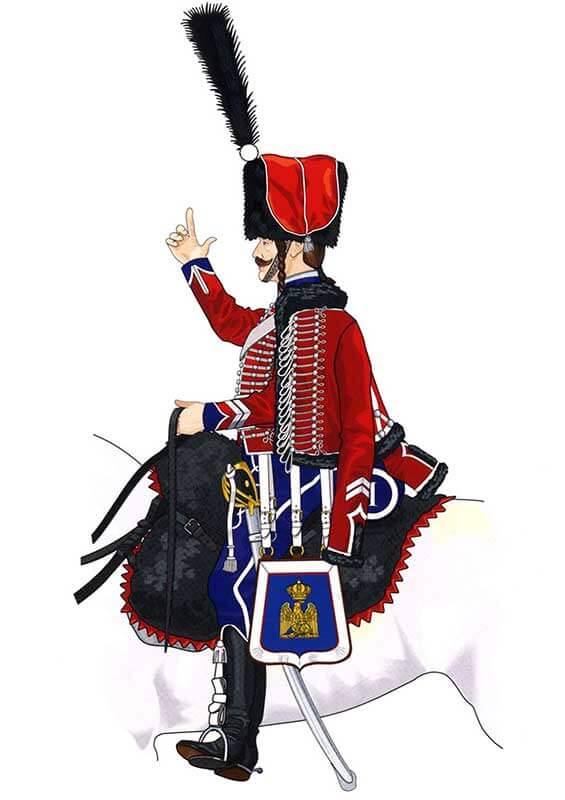 изображение - униформа музыкантов 1-го гусарского полка французской армии униформа музыкантов 1-го гусарского полка французской армии