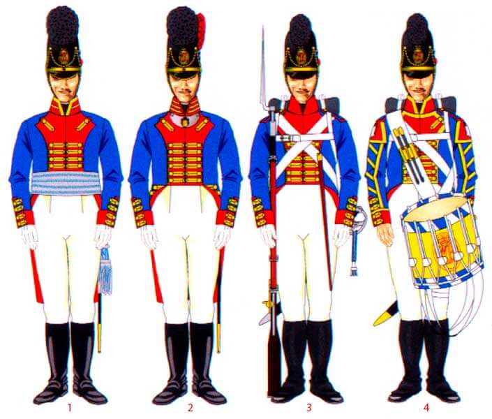 изображение - 2-й линейный пехотный полк Kronprinz Баварии, 1808-1813 годы 2-й линейный пехотный полк Kronprinz Баварии, 1808-1813 годы