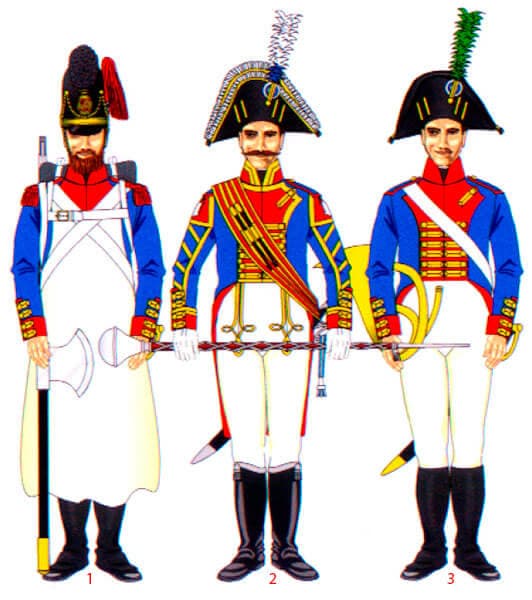 изображение - 2-й линейный пехотный полк Kronprinz Баварии, 1808-1813 годы 2-й линейный пехотный полк Kronprinz Баварии, 1808-1813 годы