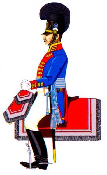 изображение - 2-й линейный пехотный полк Kronprinz Баварии, 1808-1813 годы 2-й линейный пехотный полк Kronprinz Баварии, 1808-1813 годы