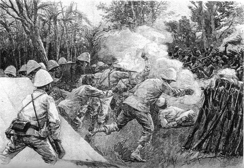Битва при Догба 19 сентября 1892 года