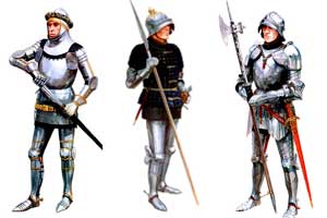 Английские рыцари 1400 – 1500 годов