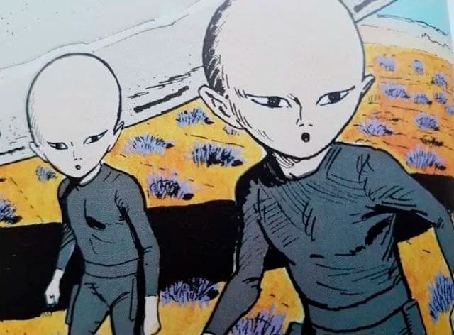 Морис напугал существ, прежде чем они парализовали его с помощью «устройства, похожего на трубку». Морис напугал существ, прежде чем они парализовали его с помощью «устройства, похожего на трубку».