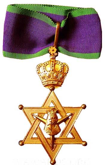 Знак ордена царицы Савской
