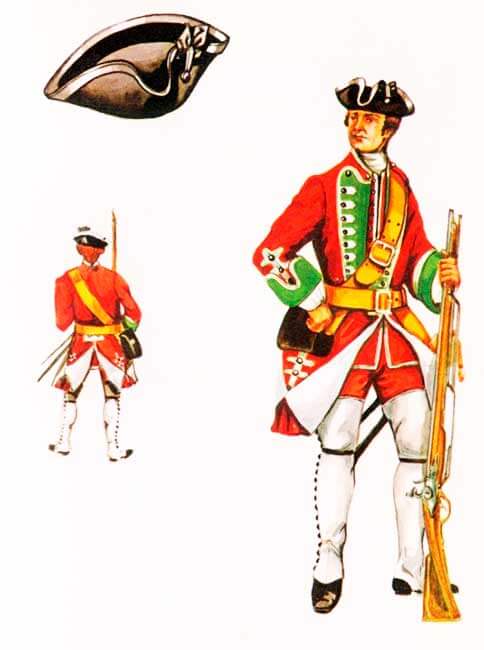 Пехота короля Георга II