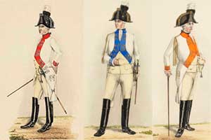 Прусские кирасиры, 1792-1807 годы