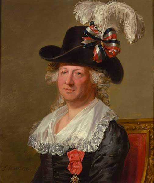 Портрет д'Эона работы Томаса Стюарта (1792 г.) в Национальной портретной галерее, Лондон