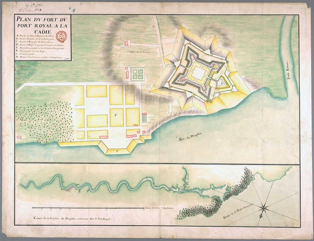 Каменные укрепления Порт-Рояла Каменные укрепления Порт-Рояла